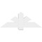 Ekena Millwork Redmond Architectural Grade PVC Gable Bracket, 48"W x 18"H x 4"D x 6"F, 9/12 Pitch GBP048X18X0406RED00 - alternate 3